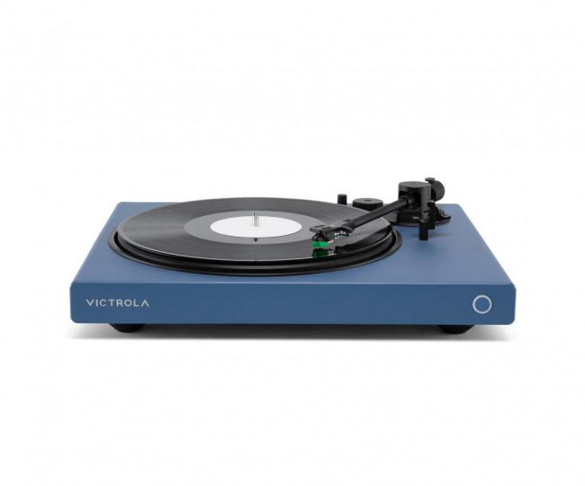 Програвач вінілових дисків Victrola Wave Bluetooth Turntable with Auracast Color: Matte Blue